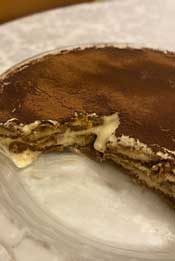 Clickable image of prepared Tiramisu